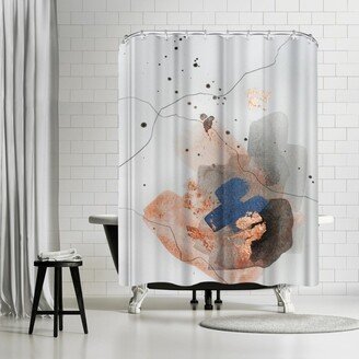 71 x 74 Shower Curtain, Divide 3 by Christine Olmstead