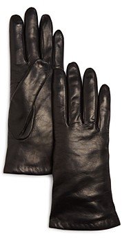 Cashmere Lined Leather Gloves - 100% Exclusive