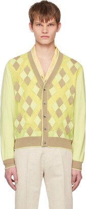 Green Le Raphia 'Le Cardigan Toledo' Cardigan