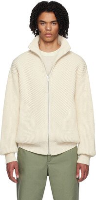 Off-White Zip Cardigan-AA