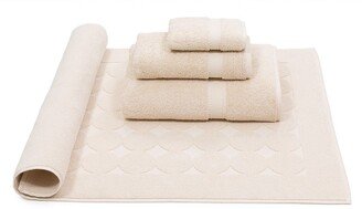 Sinemis Terry 4-Piece Towel Set - Beige