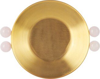 Natalia Criado SSENSE Exclusive Gold Quartz Bowl Tray