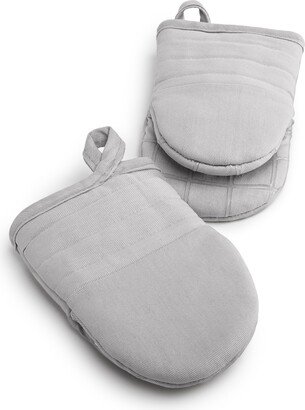 Core 2-Pc. Cotton Gray Mini Mitts Set, Created for Macy's