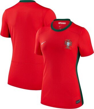 Women's Red Portugal Women's National Team 2023 Home Stadium Replica Jersey