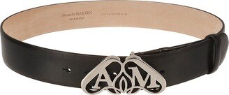 Logo Buckle Belt-AP