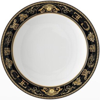 Virtus Gala Black Rim Soup Bowl