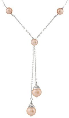 Splendid Pearls Silver 6-9Mm Pearl Necklace