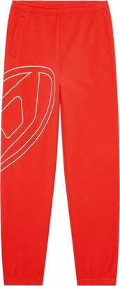 Oval-D logo-print track pants