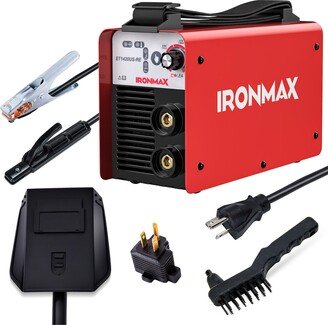 Mma Welder Igbt Welding Portable Machine w/ Electrode Holder&Earth Clamp&Adapter