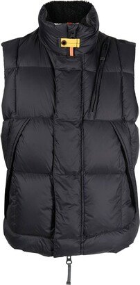 Zip-Up Padded Gilet-AP