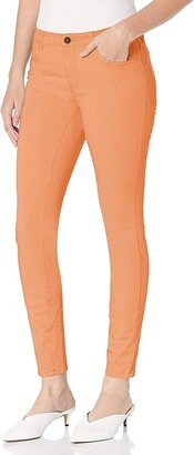 Women's Perfect Shape Twill Skinny 4 Pocket Pant (Rinsed Peach Fuzz) Women's Clothing