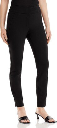 Greenwich Womens Skinny Side Slit Ankle Pants