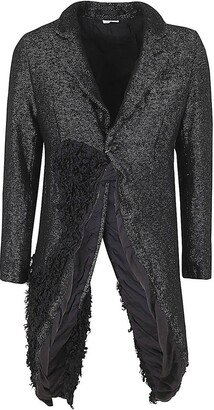 Embellished Single-Breasted Blazer-AA