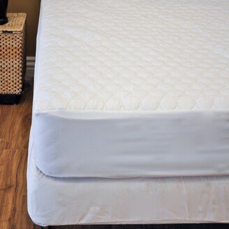 Fitted Mattress Protector - White