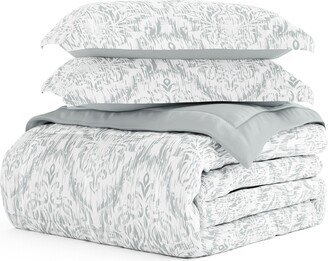 HOMESPUN Premium Down Alternative English Countryside Reversible Comforter Set