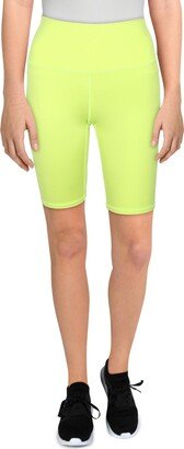 AAron Womens High Waist Midi Bike Shorts