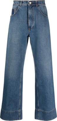 Miles mid-rise wide-leg jeans