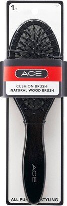 Ace Wood Cushion Hair Brush