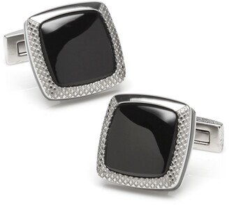 Ox Bull & Trading Co Onyx Cushion Cufflinks