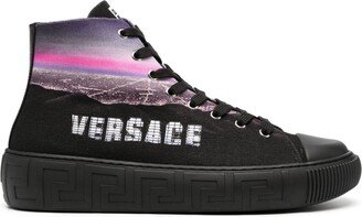 Hills high-top sneakers