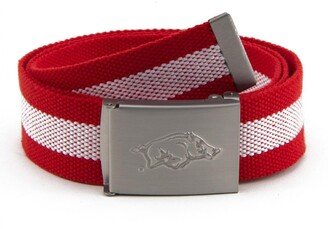 Eagles Wings Men's Arkansas Razorbacks Fabric Belt