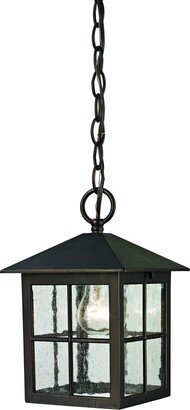 Artistic Home & Lighting Artistic Home Shaker Heights 7'' Wide 1-Light Outdoor Pendant