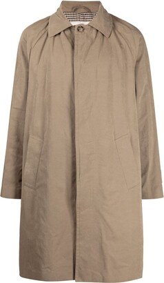 Concealed-Fastening Cotton Parka