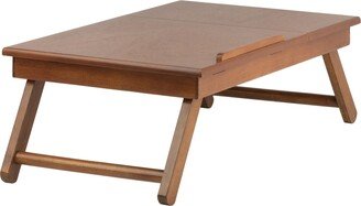 Anderson Lap Desk, Flip Top with Drawer, Foldable Legs