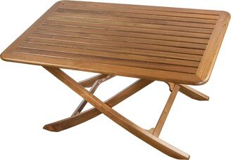 Prime Teak by Whitecap Teak Teak Large Adjustable Slat Top Table