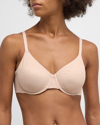 Comfort Chic Embossed T-Shirt Bra