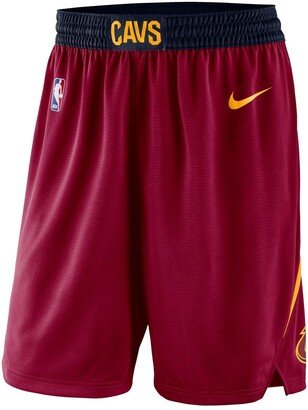 Men's Wine Cleveland Cavaliers Icon Swingman Basketball Shorts