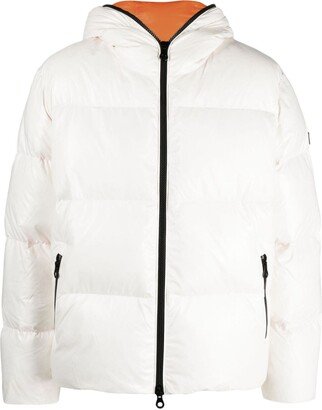 Auva contrasting-trim padded jacket