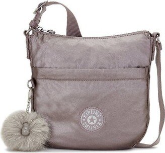 Libbie Printed Crossbody Bag Hazelnut Met Gg