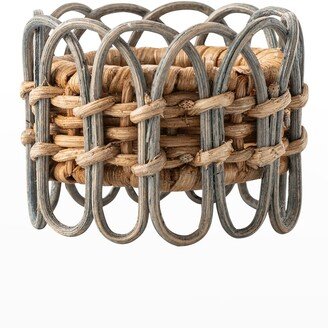 Provence Rattan Chambray Napkin Ring