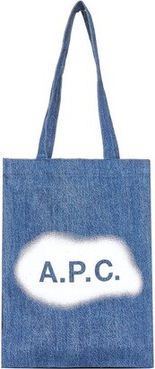 Logo-Printed Tote Bag