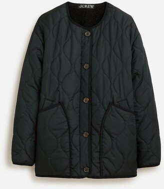 Reversible puffer jacket with PrimaLoft®