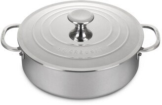 4.5 Quart Stainless Steel Rondeau with Lid