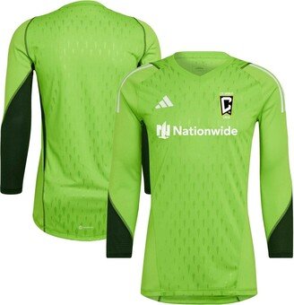 Men's Green Columbus Crew 2023 Goalkeeper Long Sleeve Replica jersey