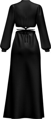 Amal Cutout Long Sleeve Two-Piece Dress