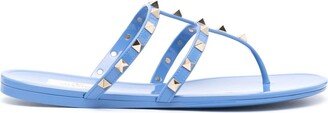 Rockstud thong flat sandals