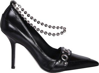 Gothic Stud Embellished Pumps