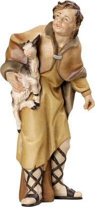 Goatherd With Kid Tyrolean Nativity Figurines, Religious Gifts, Church Supplies, Christian Catholic Gifts, Christmas