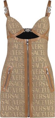 Versace Jaquard Mini Dress