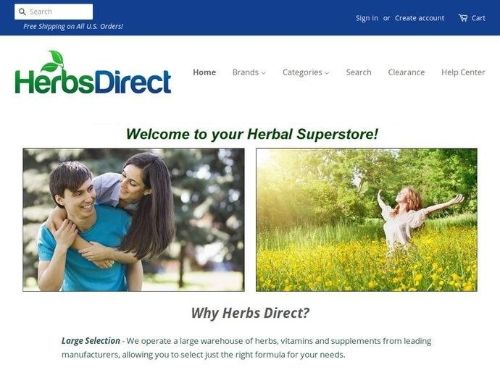 Herbs Direct Promo Codes & Coupons