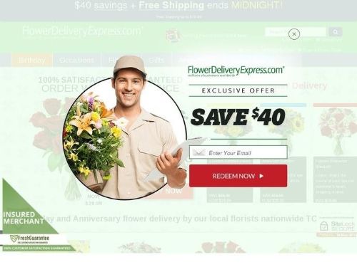 Flower Delivery Express Promo Codes & Coupons