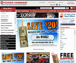 Tower Hobbies Promo Codes & Coupons
