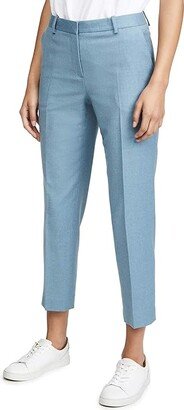 Women's Tailor Trousers C (Pale Capri Melange) Women's Jumpsuit & Rompers One Piece