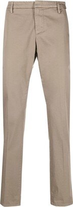 Mid-Rise Straight-Leg Trousers-BC