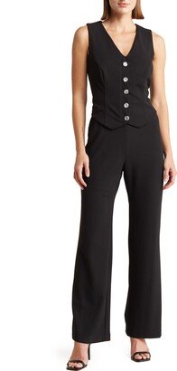 Tuxedo Jumpsuit