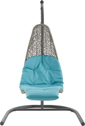 Landscape Hanging Chaise Lounge Outdoor Patio Swing Chair